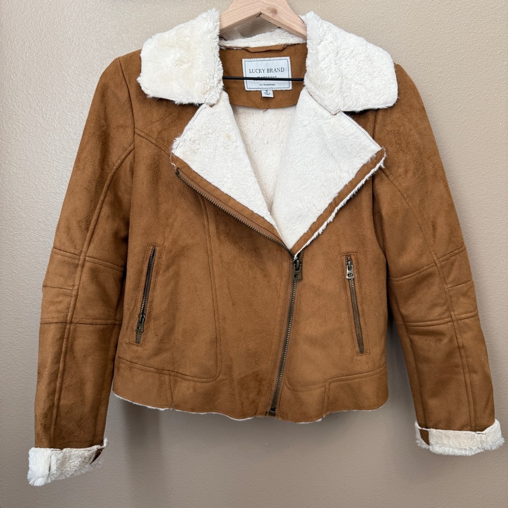 Lucky Brand Suede Jacket
